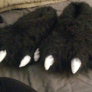 Black Bear Slippers